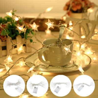 

NEW LED Star Lights Battery Operated Fairy String Party Bedroom Lamp Decor Valentines Day