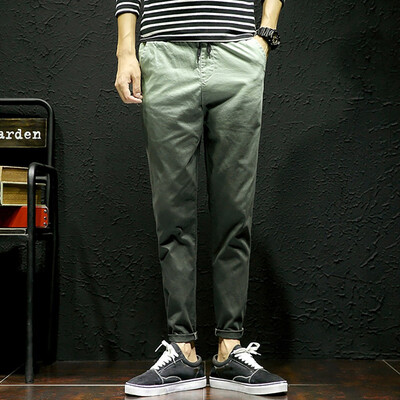 

Gobestart Summer Mens Large Size Fashion Pants Linen Gradient Color Casual Long Pants