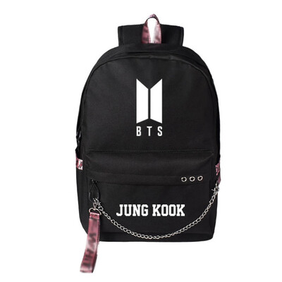 

Backpack Kpop BTS Student Backpack Usb Rechargeable Backpack School Book Travel Shoulder Bag Backpack