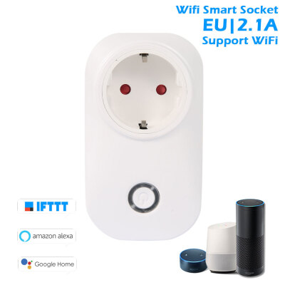 

Wireless Wifi 2G3G4G Phone Control Switch Timer Smart Power Socket Plug EU