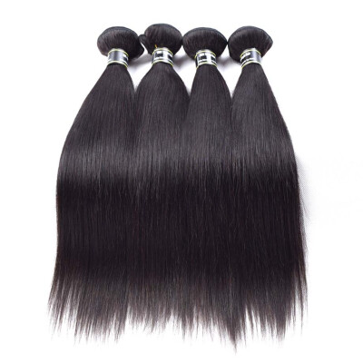 

Amazing Star Brazilian Straight Hair 4 Bundles Grade 7A Unprocessed Virgin Human Hair Extensions Straight Brazilian Hair Weave