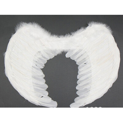 

Angel Feather Wing Halloween Costume Cosplay Dress Up Apparel Adult Children