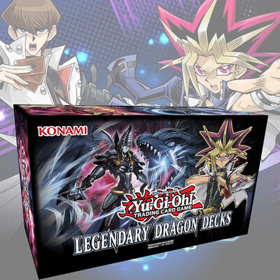 

Yu-Gi-Oh Legendary Dragon Decks Sealed Box Illustrations Card