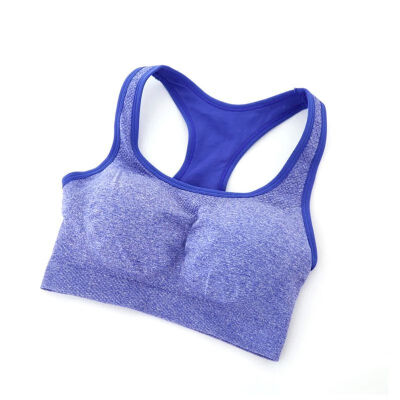 

Women Seamless Racerback Padded Bra Breathable Fitness Workout Stretch Tank Tops