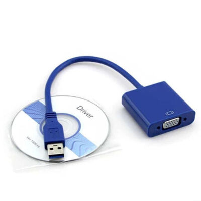 

USB 30 to VGA Adapter USB 30 to VGA Video Graphic Card Multi-Display External Cable Adapter for PC Laptop WindowsDesktop