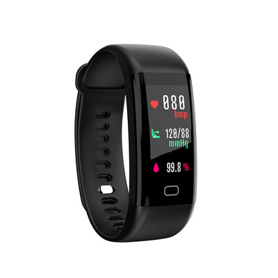 

F07 IP68 Waterproof Color Screen Fitness Band Smart Bracelets Heart-rate BT Sport Wristband Calls Notification Activity Tracking