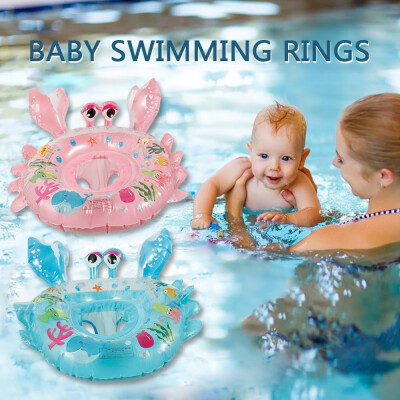 

Baby Swimming Ring Floats with Safety Seat Babies Kids Swimming Float Baby Floats for Pool Swim Training Aid Kids