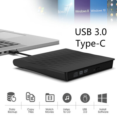 

The New External DVD Drive USB 30 Type C CD Drive Dual Port DVD-RW Player