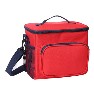 

Oxford Cloth Heat-Resistant Shoulder Bag Insulated Lunch Bag Large Cooler Tote Bag for Men&Women