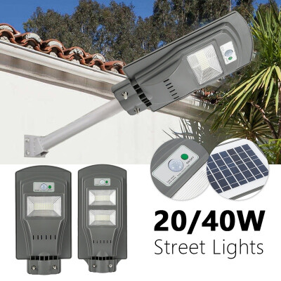 

Willstar 2040W Waterproof Solar Sensor Outdoor Lawn Street Garden Lamp Security Lighting