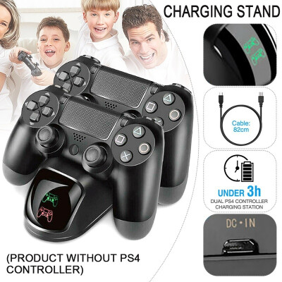 

New PS4 Dual Controller Fast Charger Charging Dock Station Stand Dualshock Gamepad