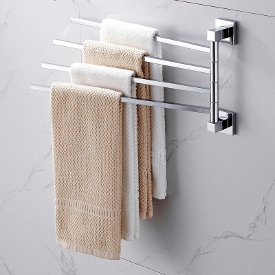 

234 Bar Stainless Steel Towel Rack Rotary Moveable Towel Bar