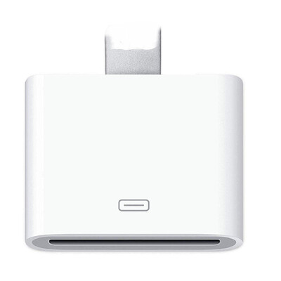 

30pin Female to Male Adapter For iPhoneiPadiPodiHome SounddockMacBookscomputertablet Accessories