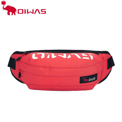 

OIWAS waist bag Casual crossbody bags sport nylon waterproof running