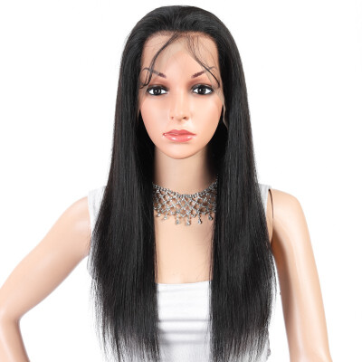 

Amazing Star Brazilian Straight Hair Full Lace Wig Virgin Human Hair Straight Brazilian Hair Crochet Full Lace Wig with Baby Hair