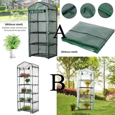 

45 Tier Outdoor Plant Grow Cover Garden Green House PVC With Reinforced Cover