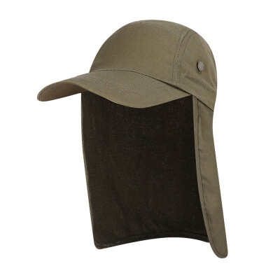 

Fishing Cap with Ear Neck Flap Cover Adjustable Waterproof Sunshade Folding Mesh Sports Hat Dropshipping