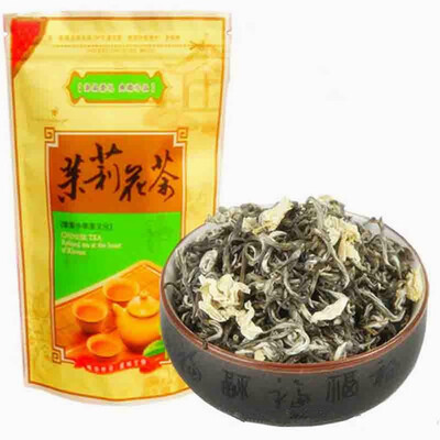 

Early Spring Green Tea with jasmine Hua Mao Feng Huangshan Maofeng 50g jasmine tea fragance tea