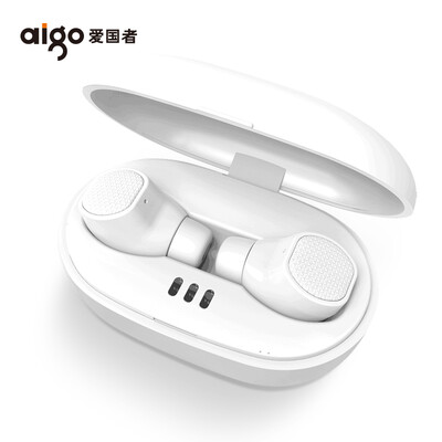 

Patriot aigo T05 TWS2 true wireless stereo headset Bluetooth headset white in-ear