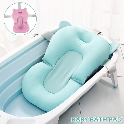 

Newest Baby Bath Pad Non-Slip Bathtub Mat New Born Safety Bath Seat Support Baby Bath Soft Seat