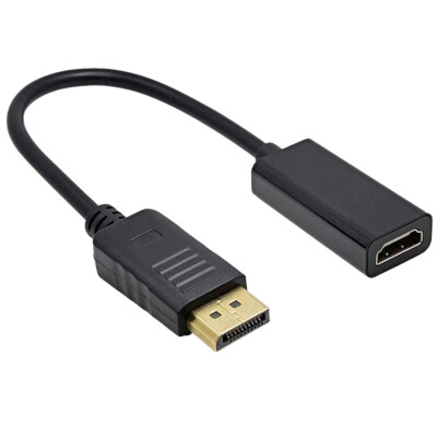 

DisplayPort to HDMI HDTV Cable Adapter Converter Male to Female Support 1080P for HDTV Projector