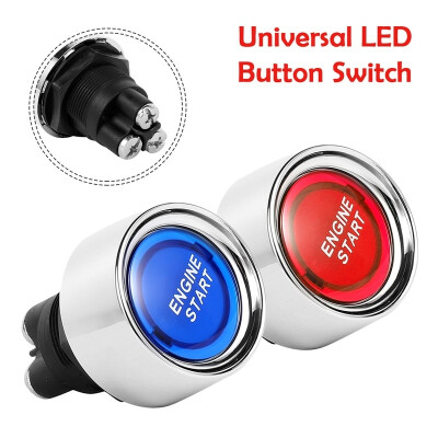 

Engine Start Switch with RedBlue Illuminated Touch Button for Universal Car