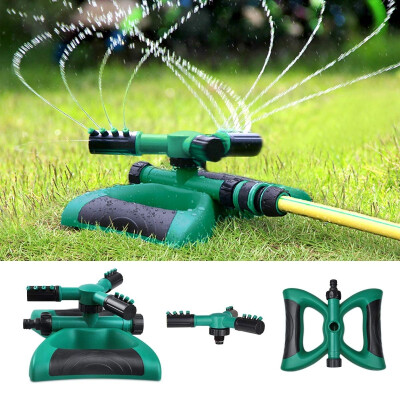 

Garden Sprinkler Automatic Lawn Sprinkler 360 Degree 3-arm Rotating Sprinkler System