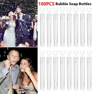 

50100Pcs Empty Bubbles Soap Bottle Home Wedding Birthday Party Festival Decor