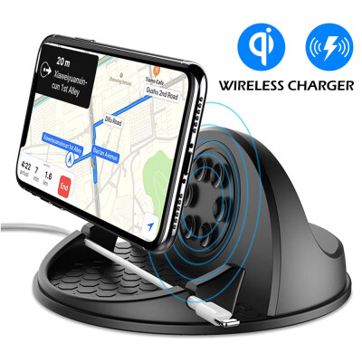 

2020 NEW Fast Qi Wireless Charger Charging Dock Pad for iPhone 11  XR X 8 AirPods Samsung S10 S9