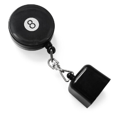 

Cue Chalk Clip Snooker Billiards Chalk Holder Retractable Chalk Holder Pool Cue Chalk Case with Clip