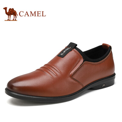 

Camel CAMEL cowhide light office casual travel shoes men A912283140 yellow brown 41