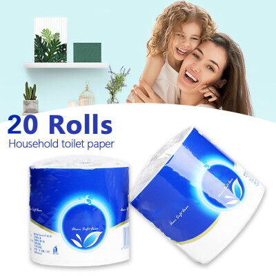 

2010Rolls Ultra Gentle Roll Paper 3-Layers Hollow Replacement Toilet Paper household Table Kitchen Paper