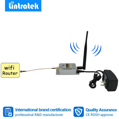

17dB indoor WIFI signal amplifier for wifi 24GHz 24002500mhz Wireless WIFI Signal Booster Home use wifi Repeater
