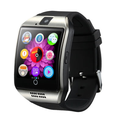 

Multifunctional Bluetooth Smart Watch Touch Screen With Music Player Cell Phone Watch Remote Camera Message Reminder Q18