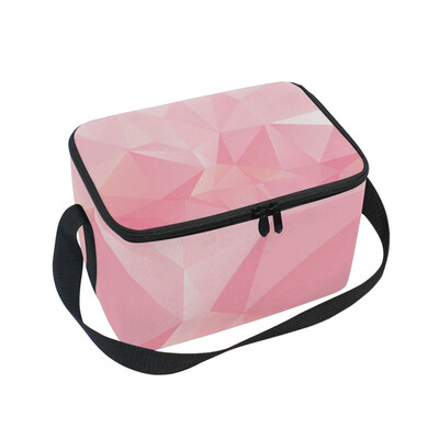 

ALAZA Lunch Box Insulated Heart Pattern Lunch Bag Large Cooler Tote Bagfor Men Women