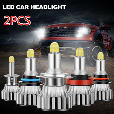 

Willstar 2PCS LED Car Headlight COB Chip 6000K LED Bulbs Mini Size Super Bright Lamps Fog Light H1 H7 H8 H9 H11 9005 HB3 9006 HB4