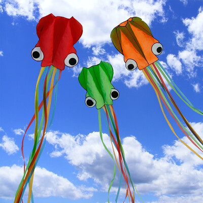 

Huge Octopus Kite for Children&Adults Outdoor Games Toys Colorful Kites Presents for Kids Gifts Beach Kite with String