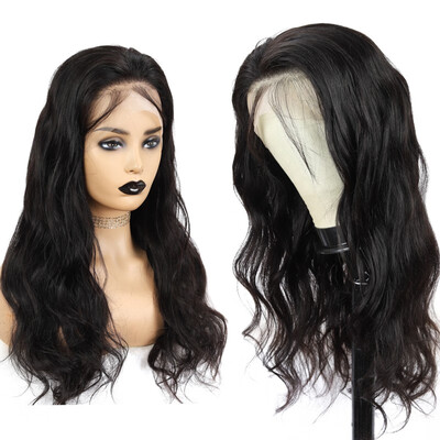 

Amazing Star Lace Wigs Brazilian Virgin Hair Body Wave 360 Lace Wigs Virgin Human Hair Lace Wigs with Baby Hair Natural Color