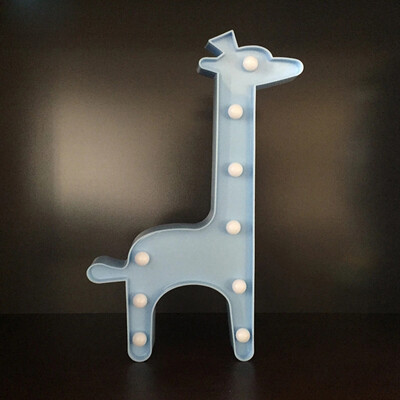 

Cute LED Neon Lamp Living Room Bedroom Desktop Decorative Light White Deer