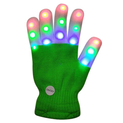 

Halloween Children LED Glove Keep Warm Glove LED Glove Modes Finger Light Finger Toys Party Supply Halloween Supply Single Glove