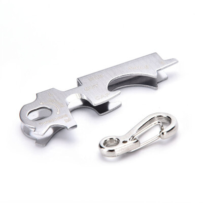 

Outdoor 7 In1 Keychain Multitool Steel Multi Tool