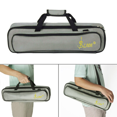 

LADE Padded Flute Bag Backpack Soft Case Lightweight with Carry Handle Shoulder Strap