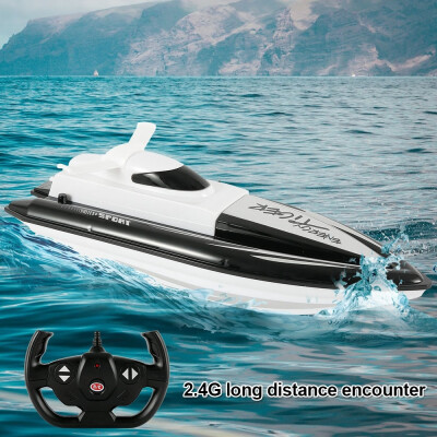 

Luxury 24G Remote Control High Speed Electric Racing Boat Xmas Gifts for Kids