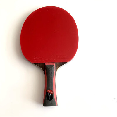 

Lemuria Y65 Ebony carbon fiber table tennis racket double face pimples-in table tennis rubber ping pong paddle