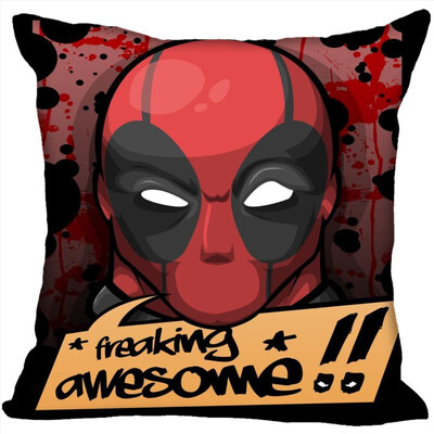 

Deadpool Hot Sale Pillow Case High Quality New Years Pillowcase Decorative Pillow Cover For Wedding Decorative Christmas
