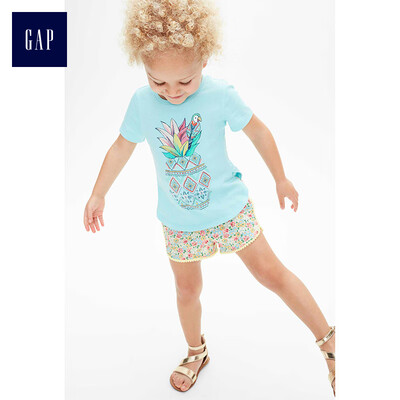 

GAP flagship store childrens metal butterfly decoration round head sandals 292852 champagne color 22 yards 160CM