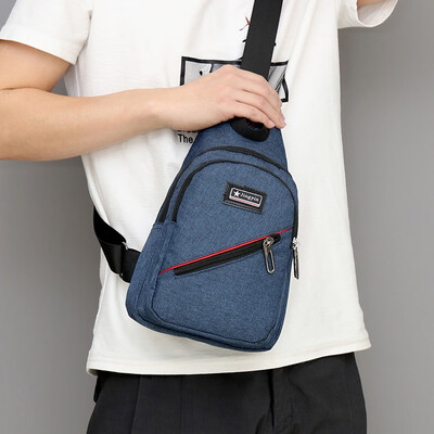 

Portable Mens Chest Bag Outside Leisure Travel Cycling Multi-functional Couples Small Bags Mini Messenger Bag