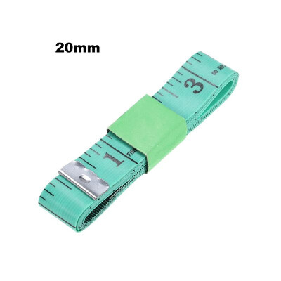 

1500mm Color Soft Inch Tape Measure Sewing Tapes Measuring Tape Mixed color&20mm