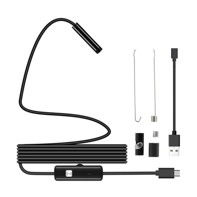 

Waterproof 2M 55mm Lens Endoscope Inspection Camera-Android Use