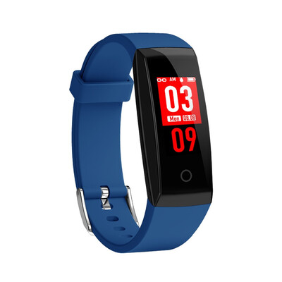 

W8 096 TFT Smart Bracelet WatchFIN86 Smart Bracelet Watch Bluetooth 40 Wristband with Heart Rate MonitorSleeping MonitorDai